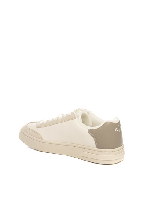 White leather sneaker ARMANI EXCHANGE | XUX250XV948-U641